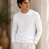 Classic Crew Knit - White
