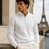 Mens_White_Half_Zip_Knit