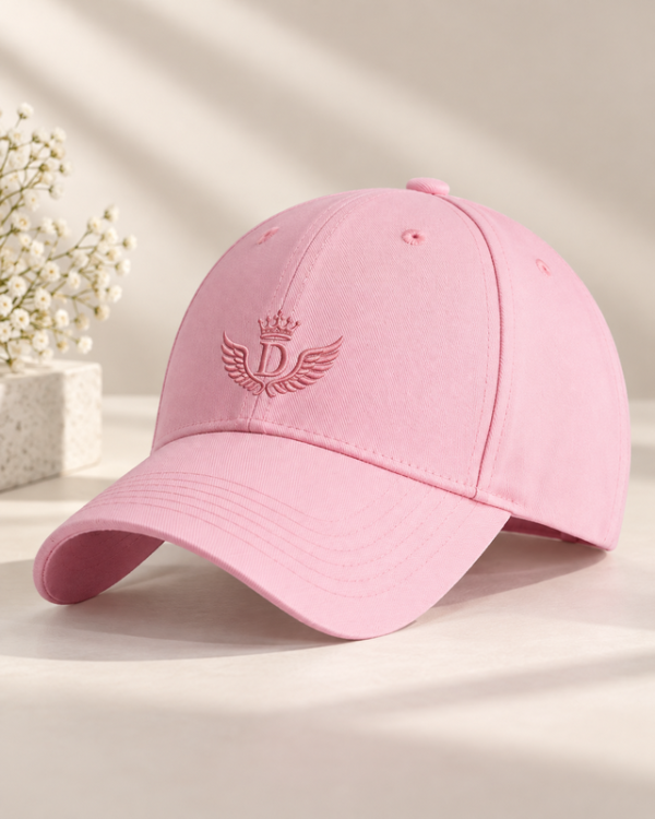 Signature Logo Cap – Soft Pink