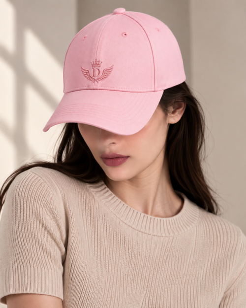 Signature Logo Cap – Soft Pink